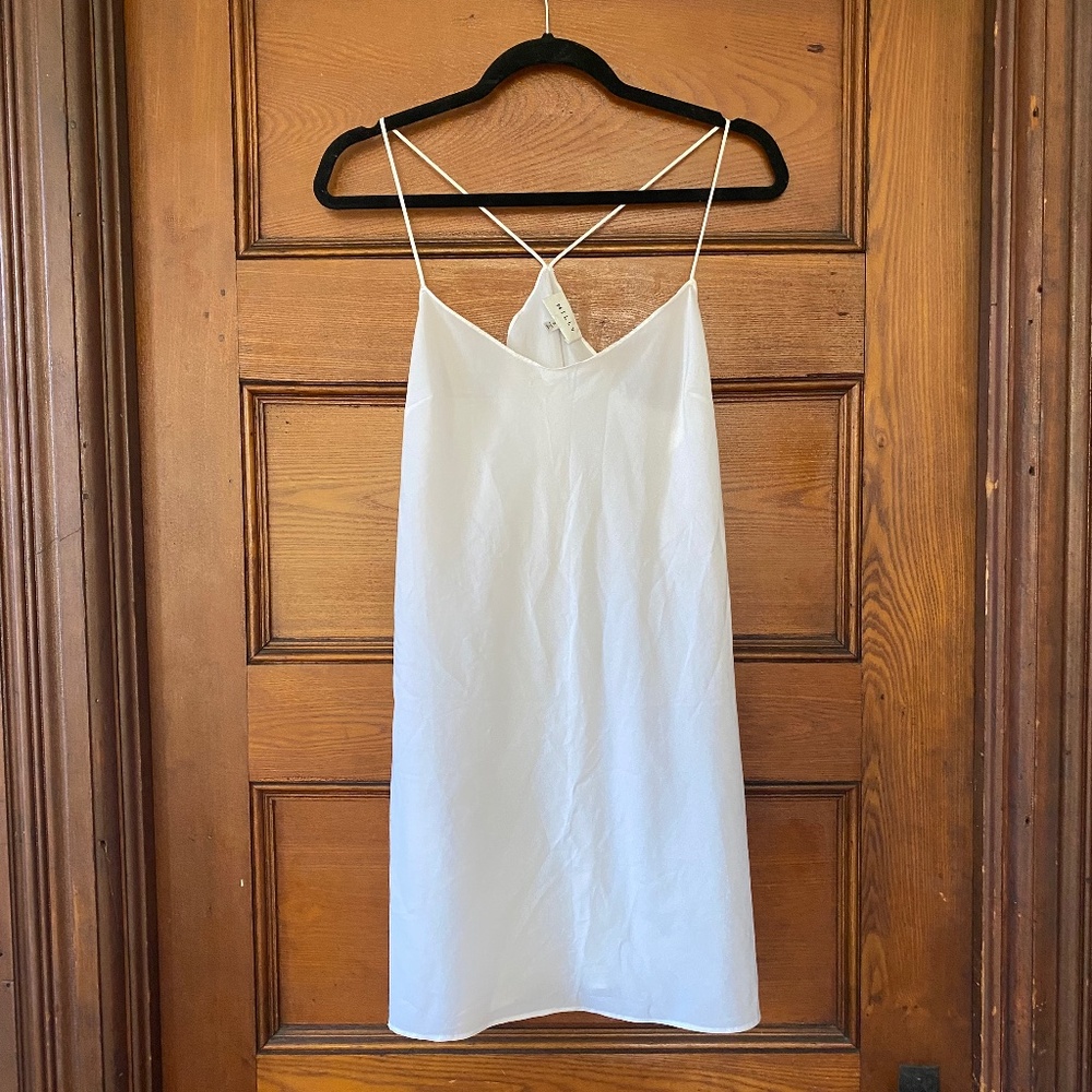 Milly - Silk mini dress/slip - Size 8